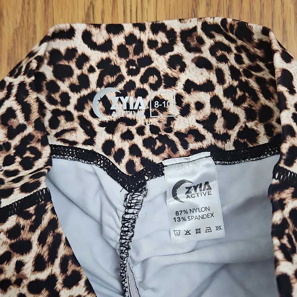 NWOT Zyia Athletic Yoga Leggings/ 8-10 - Picture 6 of 10